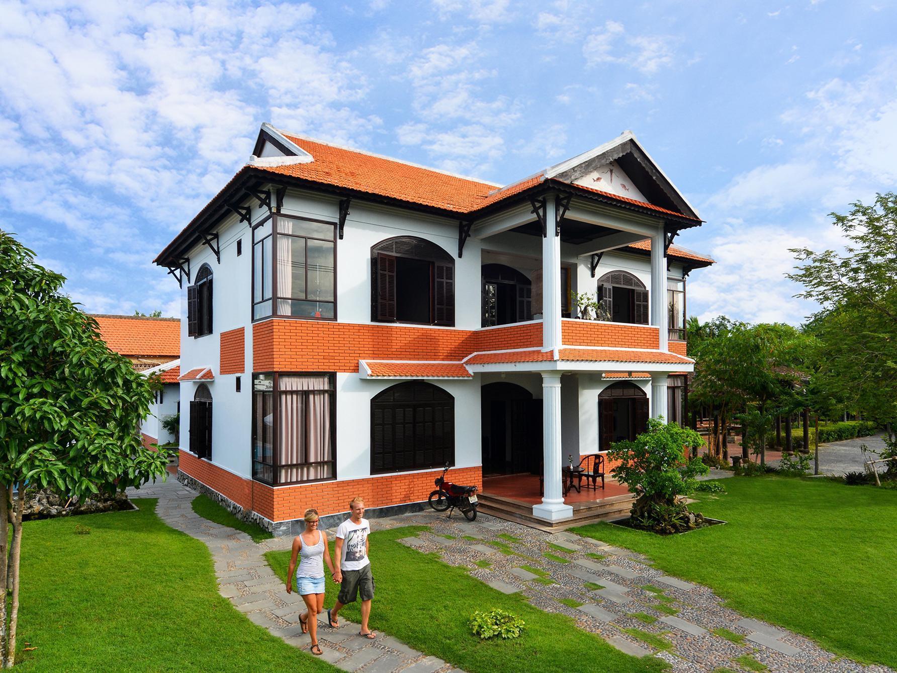 Garden Aroma Homestay Хойан Экстерьер фото